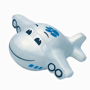 Promotional Stress Balls: Airplane Stress Balls